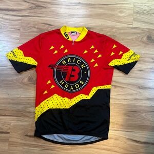 Louis Garneau Men’s Brick Heads Cycling Jersey L